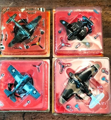 Modellino 1:72 AEREI 2° Guerra Mondiale Lotto 4 Pezzi Descrizione Interno Rarità - Immagine 1 di 4