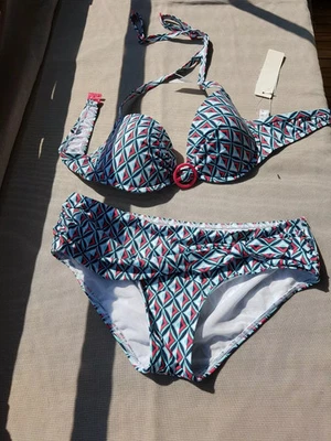Neu Esprit Bikini hose Gr: 38 / obert 75 cup b - Bild 1 von 4