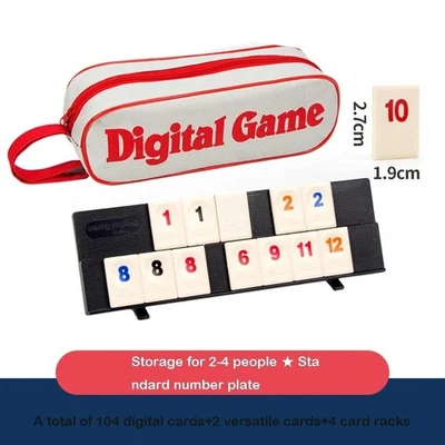Rummikub 2-4 Player Game by Ideal - Classic Family StrategyBoard Game Set UK New - Image 1 of 4