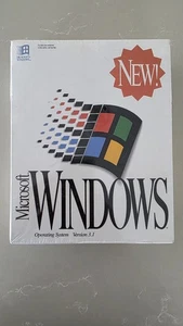 Microsoft Windows 3.1 New Version operating system (UK-based, BNIB sealed)  - Picture 1 of 6