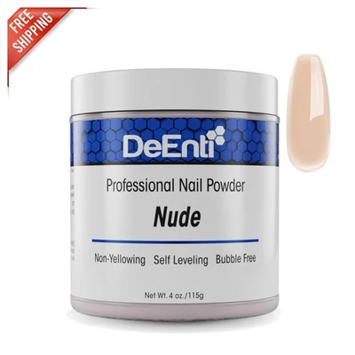 Pó de unhas acrílico nude resistente a lascas 4 oz - Perfeito para faça você mesmo e profissionais - Imagem 1 de 4