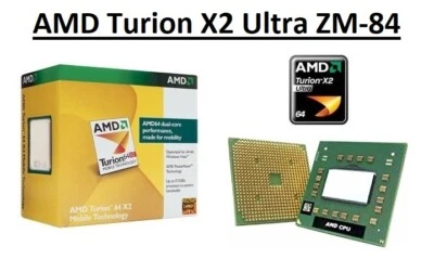 AMD Turion X2 Ultra ZM-84 Dual Core Processor 2.3 GHz, Socket S1, 35W CPU  - Image 1 of 4