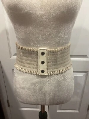 Cinturón ancho elástico caqui para mujer talla 4x36 pulgadas 2XL Foto 1 de 3