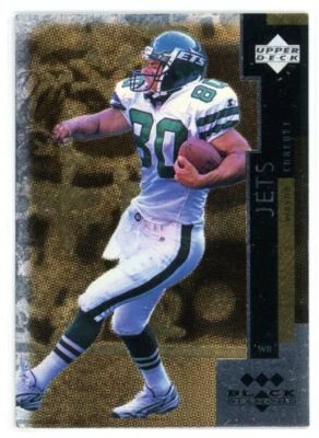 1997 Upper Deck Black Diamond Wayne Chrebet Jets #148 - Image 1 of 2