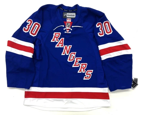HENRIK LUNDQVIST NEW YORK RANGERS REEBOK EDGE AUTHENTIC CANADIAN HOME JERSEY Cover