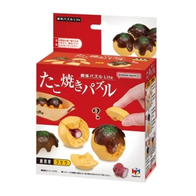 Nuevo juego de rompecabezas MegaHouse Octopus Takoyaki Ball Kaitai 3D Lite sin usar Foto 1 de 4