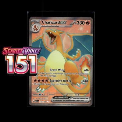 Pokemon 151 Cards! Holo/Reverse Holo Ex Illustration Ultra Double Rare Card! - Image 1 of 2