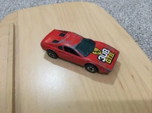 1977 Hot Wheels Black Wall, Race Bait 308, Ferrari 308 GTB, Metal Base, HongKong - Picture 1 of 5