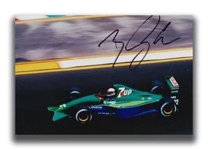 FOTO 12X8 FIRMADA A MANO POR BERTRAND GACHOT - AUTÓGRAFO F1 - JORDAN FORD 1. - Imagen 1 de 1