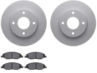 For 2009-2011 Nissan Versa Brake Pad and Rotor Kit Dynamic Friction 33365GB Foto 1 de 2