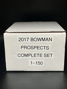 2017 Bowman Prospects Complete Insert Set Cards 1-150 Acuna, K.Tucker, Bichette - Picture 1 of 6