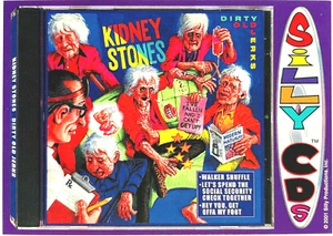 Rolling Stones  KIDNEY STONES ~ SILLY CDs COLLECTOR CARD  2001 USA  1st Ed. RARE - Bild 1 von 2