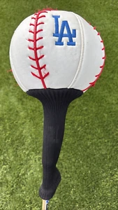 Los Angeles Dodgers Golf Driver Head Cover Used Unique - Picture 1 of 11