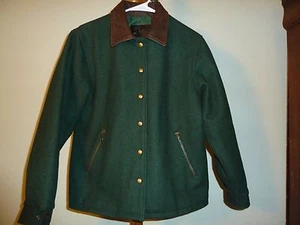 Q-Gar Womens Plainsman Wool Coat NWOT Sz Med Nice! - Picture 1 of 7