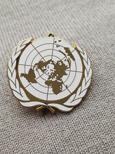 Y1 - INSIGNE BERET  ONU  -  ORGANISATION  DES  NATIONS  UNIES  -  DELSART