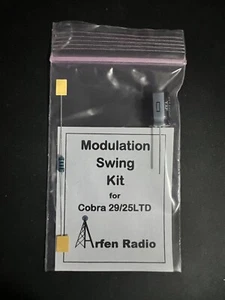 Cobra/Uniden Super Modulation Swing Mod Kit für Cobra 25, 29, Uniden PC66, PC68 - Bild 1 von 1
