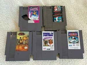 Wheel of Fortune, Monopoly, Operation Wolf, Super Mario Bros/Duck Hunt, Heavy Shredd - Imagen 1 de 6