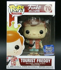 Funko Pop Tourist Freddy #70 Hollywood Exclusive Limited Edition W/ Protector - Picture 1 of 7