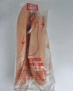 Guantes de goma protectores eléctricos vintage 1989 EWTO PPE 4000V sellados - Imagen 1 de 10