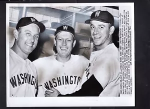 Gene Woodling Billy Klaus Dale Long 1961 Press Photo Washington Senators - Picture 1 of 2