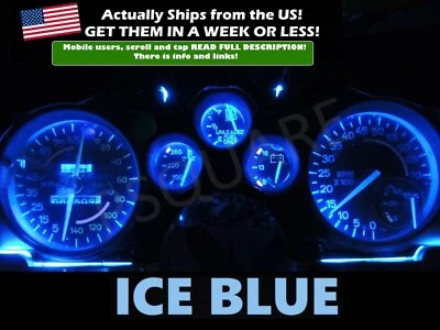 Gauge Cluster LED Dashboard Bulbs Ice Blue For Chevy 82 89 Camaro IROC Z28  - Image 1 of 2