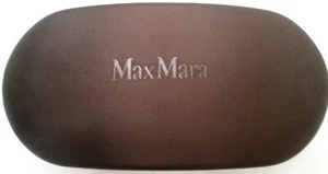 - MaxMara   étui  rigide toile marron TBEG vintage - Picture 1 of 4