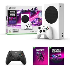 Xbox Series S Fortnite and Rocket League Bundle + Xbox Wireless Controller Carbo