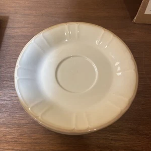 Sango Renaissance Brown Saucer Arcadia Fleur De Lis 6 Plates included - Picture 1 of 4