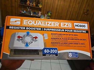 SUNCOURT HC600 Ecualizador EZ8 Calefacción y Aire Acondicionado Ventilador de Registro Inteligente Envío Rápido Foto 1 de 3