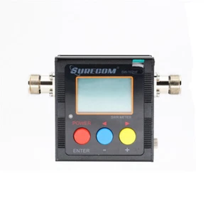 SW-102 HF 1.5-70Mhz Antenna Digital Power &SWR Meter for Portable Two Way Radio - Zdjęcie 1 z 8