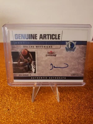 Fleer 2004-05 artículo genuino genuino automático 125 Josh Howard #GAA/JH automático Foto 1 de 2
