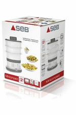 Cuiseur vapeur Minicompact avec 3 bols SEB VC130B00