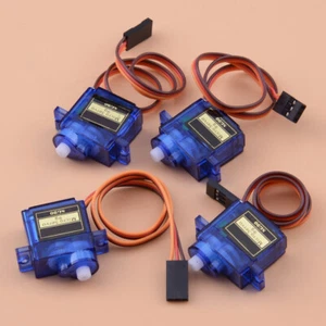 4x SG90 Mikro Servo Motor 9g Servomotor für Arduino RC Modellbau Roboter Arm og - Bild 1 von 5