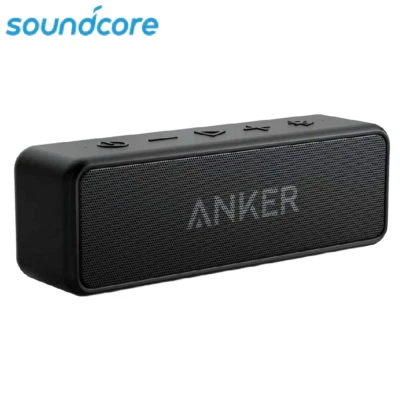 Anker SoundCore 2 Bluetooth Lautsprecher Fantastischer Sound Bass IPX7 Schwarz - Bild 1 von 4