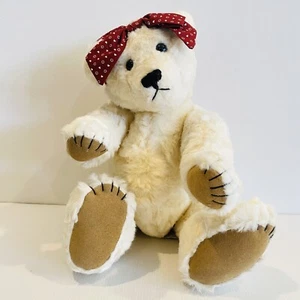 OSOS de HAWORTH COTTAGE Diadema de Peluche Articulada Gamuza Pata Almohadillas Blanco 39 cm - Imagen 1 de 7