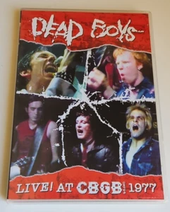 DEAD BOYS Live at CBGB's 1977 DVD Disc Punk Bonus Clips NTSC - Picture 1 of 6