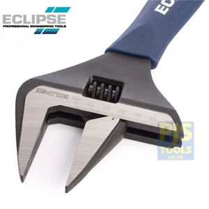 Eclipse ADJW10WJ 250mm 10in wide jaw adjustable spanner 50mm capacity wrench - Picture 1 of 1