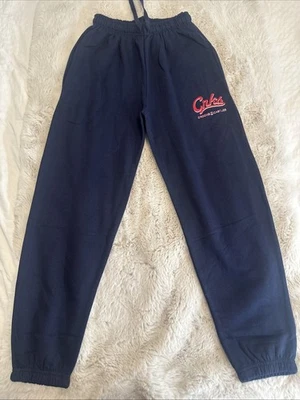 Crooks & Castles  Mens Fleece Jogger Sweatpants Size S/P Blue - Image 1 of 4