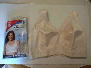 34DD Beige Playtex 18 Hour Bra Ultimate Shoulder Comfort 4693 - Picture 1 of 4