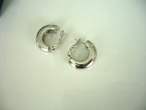 Pierre Lang  Ohrringe Creolen  RH Zirkonia - Bild 1 von 2