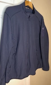 Arcteryx Jacket Women XL Atom Full Zip outdoor lightweight Black - Picture 1 of 7