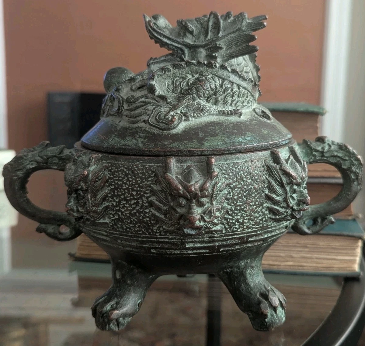 中国风青铜香炉| eBay