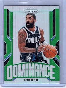 2024-25 Panini Prizm #5 Kyrie Irving Dominance Prizms Verde - Foto 1 di 2