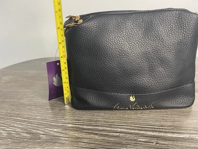 Cartera bandolera negra para mujer Gloria Vanderbilt nueva con etiquetas Foto 1 de 2