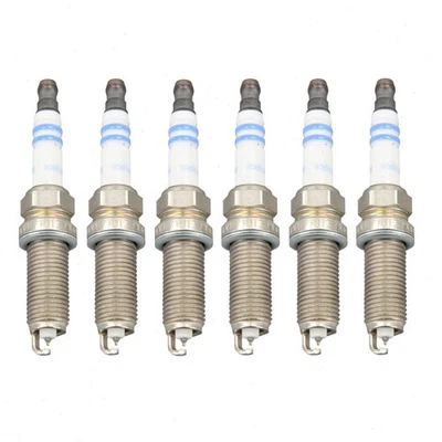 6 pc Bosch Double Iridium Spark Plugs for 2011-2013 INFINITI M37 3.7L V6 in - Image 1 of 4
