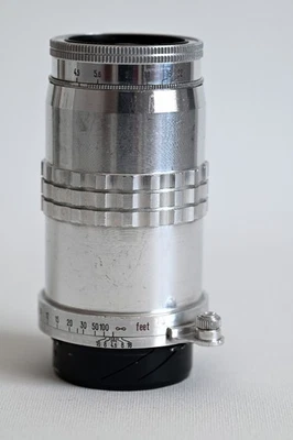 OPL FOCA - TELEOPLAR  1 : 4,5 F= 13,5 cm  gravé en FEET - Photo 1/4