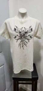 Viciouskill Screenprint Marvel Sharks T-Shirt Medium White - Picture 1 of 5