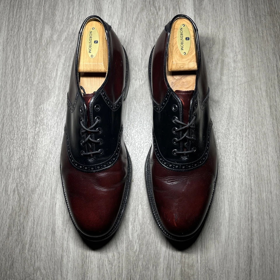 Johnston & Murphy Heritage Men’s Oxford Multicolor Leather US Size 10.5 D/B - Image 1 of 4