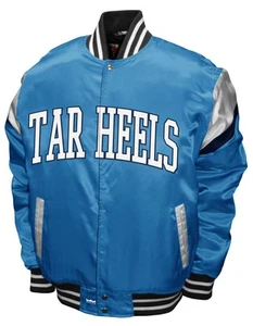 Chaqueta de satén North Carolina Tar Heels Franchise Club Power - Imagen 1 de 3