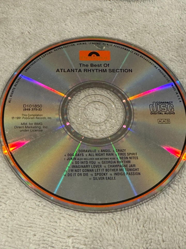 The Best of Atlanta Rhythm Section - CD ONLY IN GOOD CONDITION!!! Foto 1 de 1